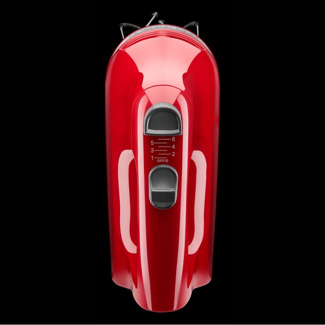 6-степенен ръчен миксер, 60W, Empire Red - KitchenAid