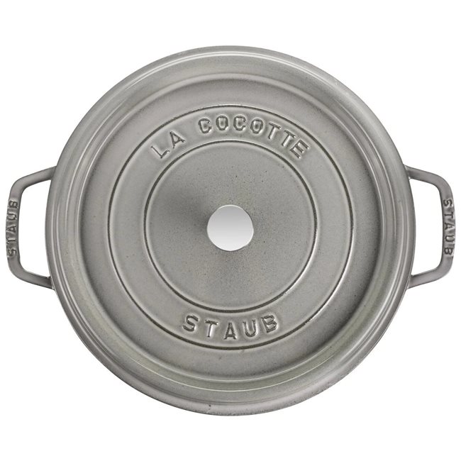 Кокотен съд за готвене 30 см/8,35 л, Graphite Grey - Staub