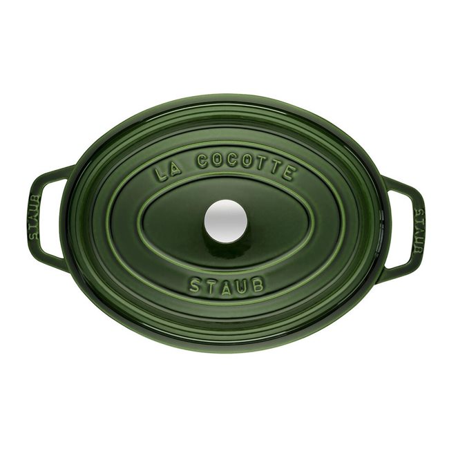 "Cocotte" овална тенджера за готвене, изработена от чугун 31 см/5,5 л, Basil - Staub