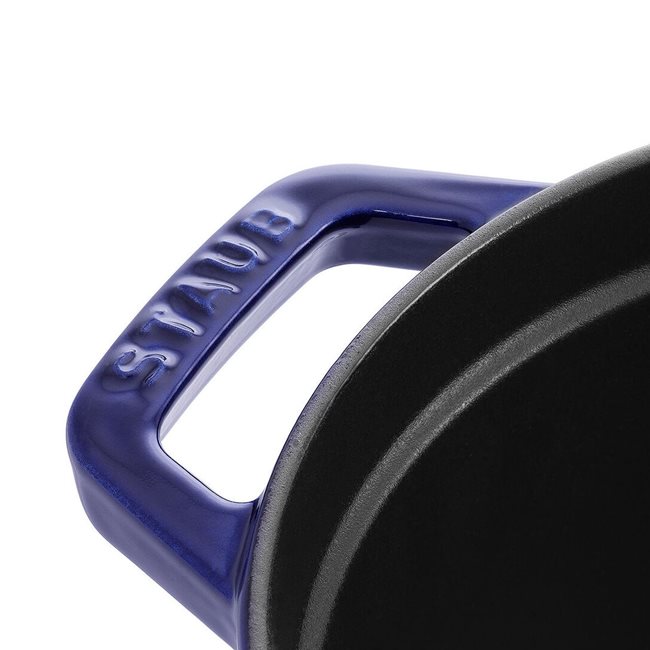 Овална тенджера Cocotte от чугун 31 см / 5,5 л, цвят "Тъмно синьо" - Staub