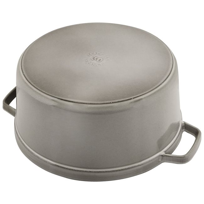 Кокотен съд за готвене 30 см/8,35 л, Graphite Grey - Staub