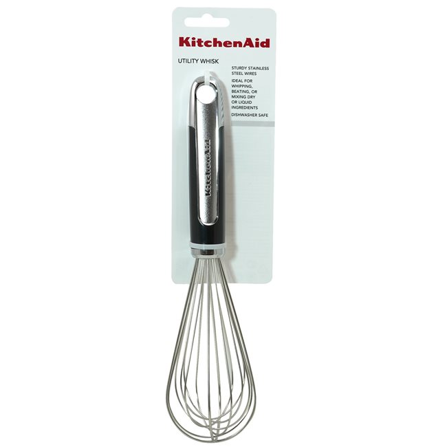 Ръчна бъркалка, неръждаема стомана, 26,5 см, Onyx Black - KitchenAid