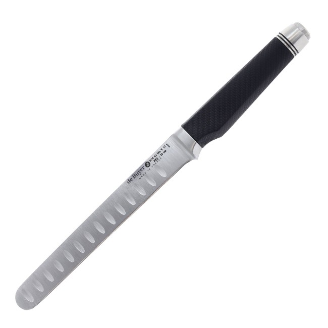 Нож за рязане Santoku, 16 см, неръждаема стомана - марка "de Buyer".