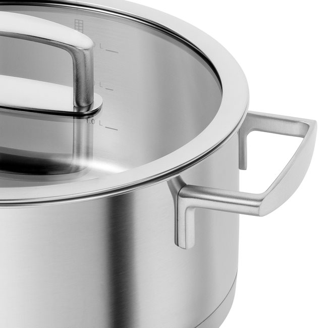 Тенджера от неръждаема стомана, с капак, 24см/4,5л, "Vitality" - Zwilling