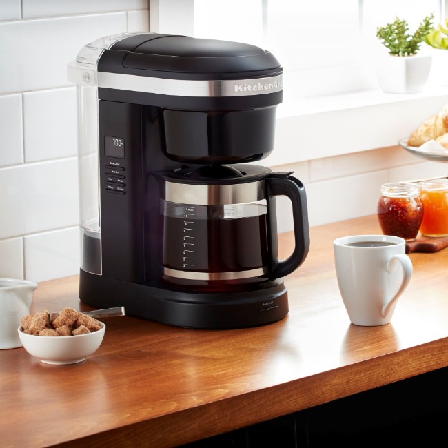 Програмируема кафеварка, 1.7L, 1100W, Onyx Black - KitchenAid