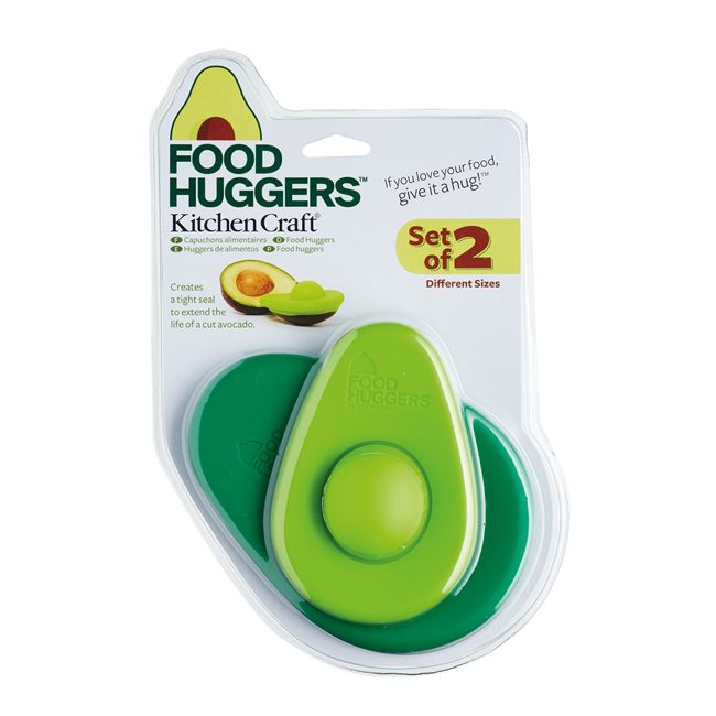Комплект от 2 броя държачи за съхранение на авокадо, силикон - от Kitchen Craft