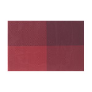 Комплект 4 постелки за маса, Бургундско червено, 45 × 30 см