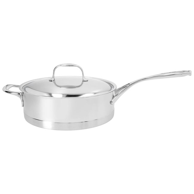 Sauté тиган с капак 7-шли, 28 см / 4.8 л "Аtlantis", неръждаема стомана - Demeyere