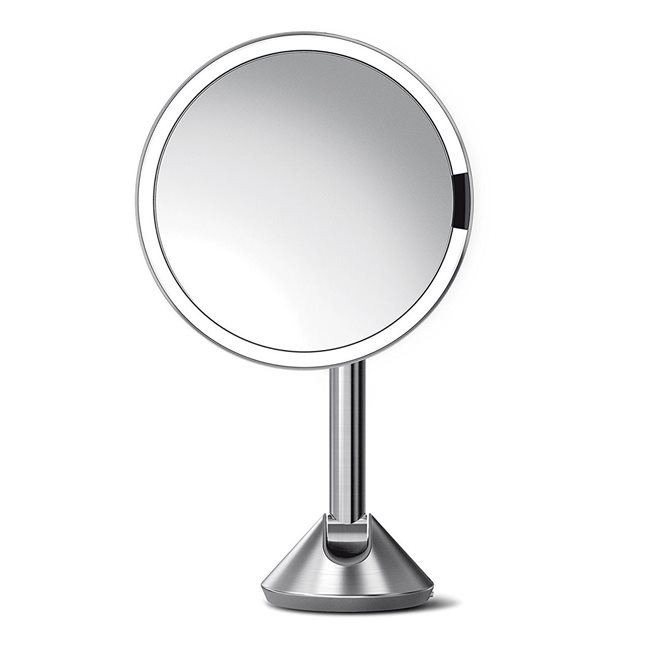Огледало за грим със сензор, 23 см - марка "simplehuman".