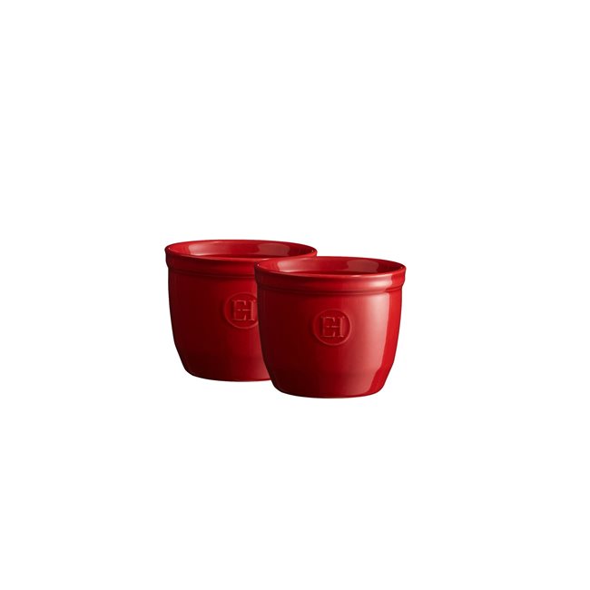 Комплект от 2 купи Ramekin, 8,5 см, Burgundy - Emile Henry