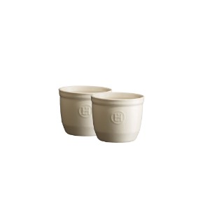 Комплект купа Ramekin от 2 части, керамика, 8,5 см, Clay - Emile Henry