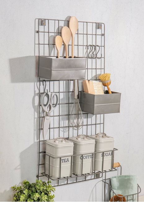 Органайзер за стена, 39,5 х 13 х 80 см - произведен от Kitchen Craft