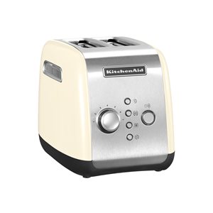 Тостер KitchenAid, 1100W, 2 отделения, Almond Cream