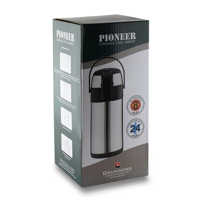 "Pioneer" термоизолационна бутилка, 4 л/42,5 см - Grunwerg