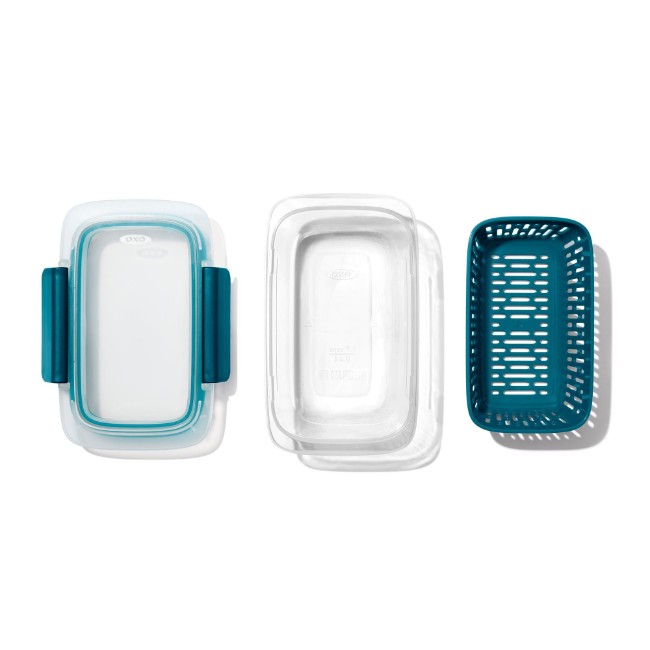 Prep & Go контейнер за храна с гевгир, 17,8 x 11,4 см, пластмаса - OXO