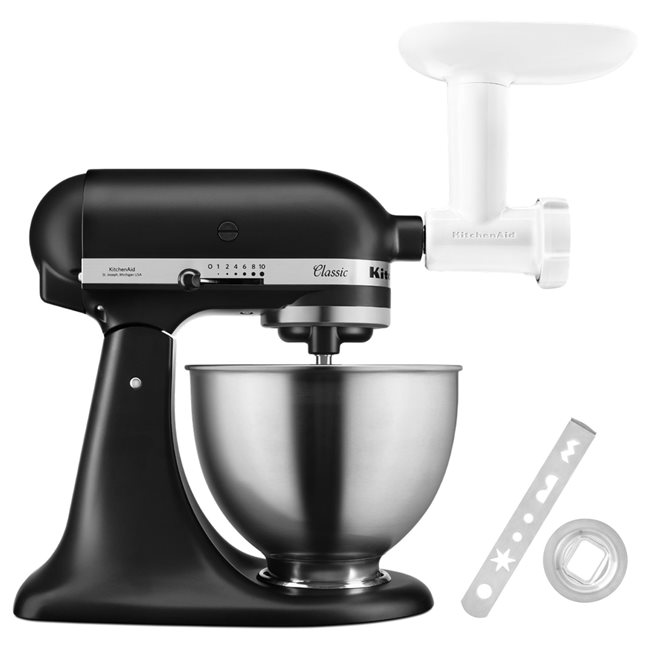 Комплект миксер Classic 4,3л с приставка за мелене на месо и приставка за сладки - KitchenAid