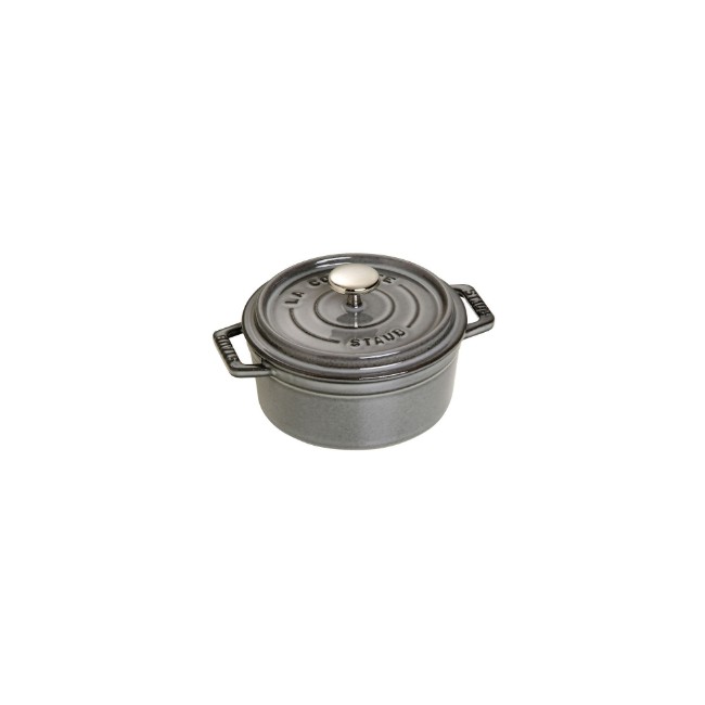 Кокотен съд за готвене от чугун 12 см/0,4 л, Graphite Grey - Staub