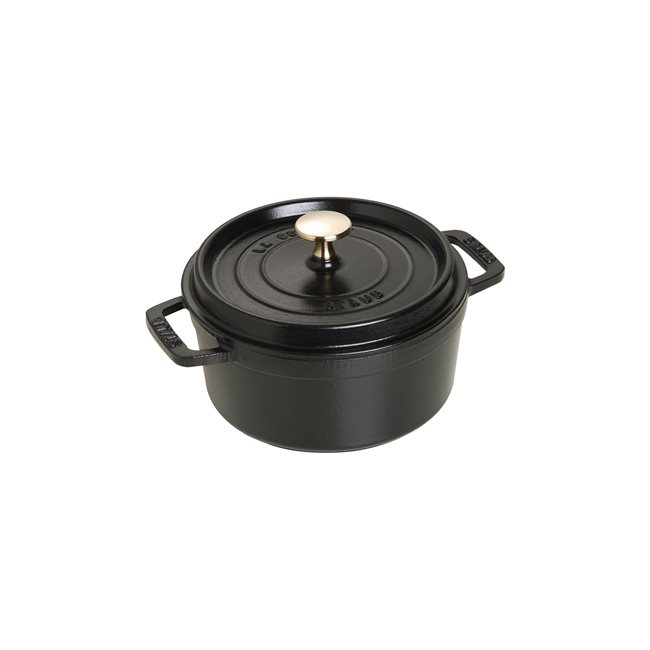 "Cocotte" чугунен съд за готвене 18 см/1,7 л, Black - Staub