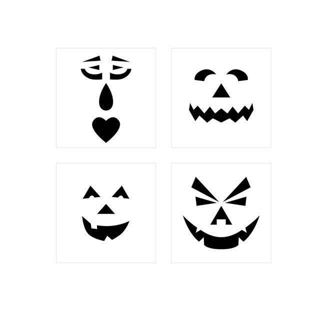 Комплект за издълбаване на тикви "Halloween" от 4 части - Westmark