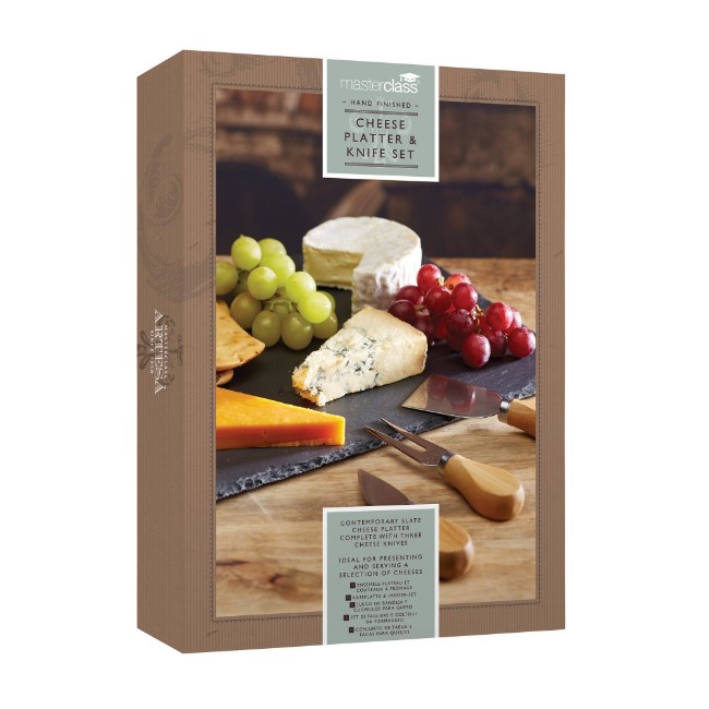 Сервиращ комплект от 4 броя за сирене асортименти - от Kitchen Craft