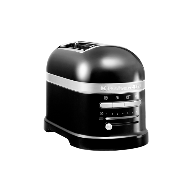 Тостер KitchenAid Artisan, 1250W, 2 отделения, Черен