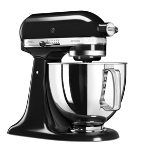 Планетарен миксер Artisan 4.8 л, Модел 125, Onyx Black - KitchenAid