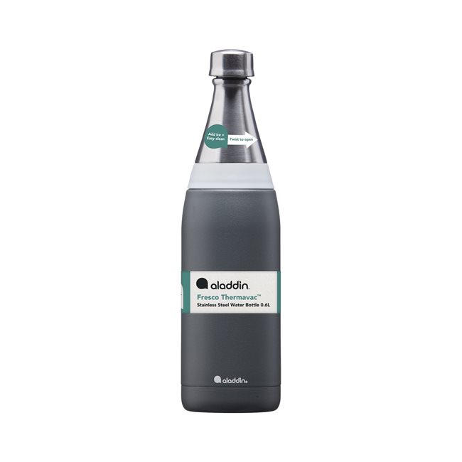 "Фреско Термавац" бутилка от неръждаема стомана 600 мл, <<Слатено сиво>> - Аладин