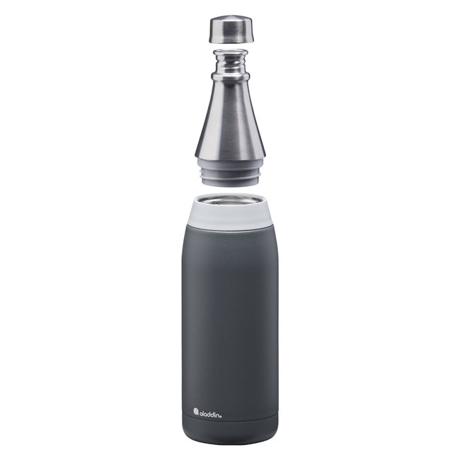 "Фреско Термавац" бутилка от неръждаема стомана 600 мл, <<Слатено сиво>> - Аладин