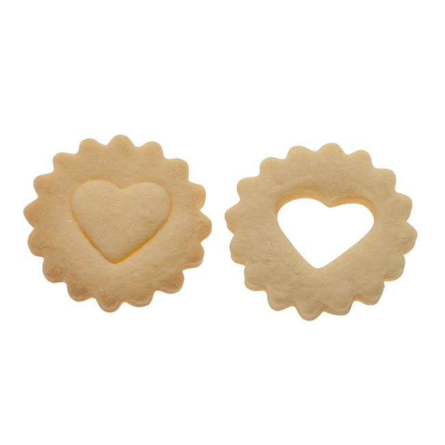 Фреза за бисквити Linzer във формата на сърце, 5 см - Westmark 