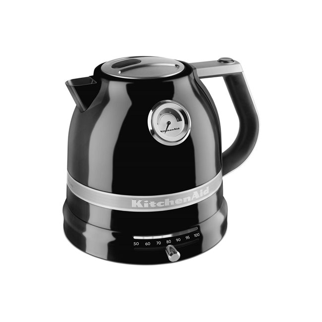 Електрическа кана Artisan 1.5L, цвят "Onyx Black" - марка KitchenAid