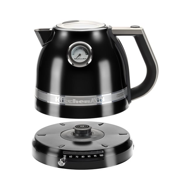 Електрическа кана Artisan 1.5L, цвят "Onyx Black" - марка KitchenAid