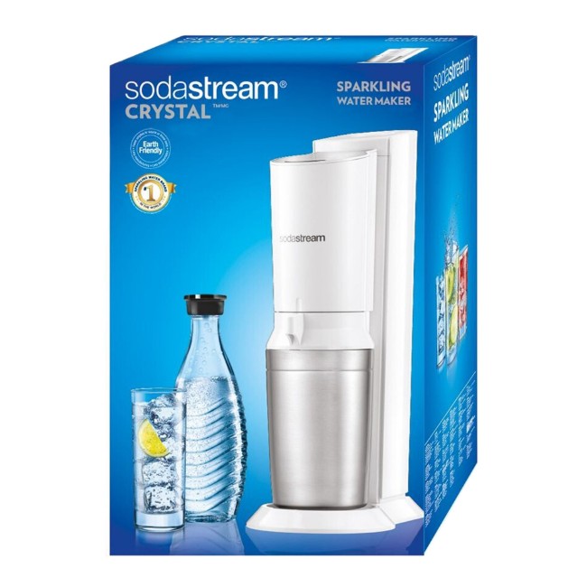 Машина за сода "Crystal", Бяла - SodaStream