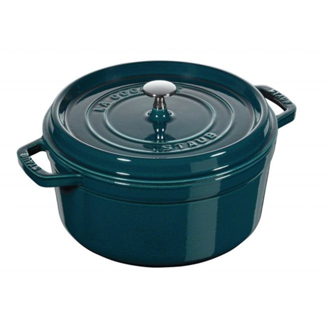 Чугунена тенджера Cocotte 28 см/6,7 л, "La Mer" - Staub