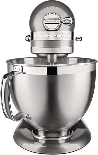 Миксер Artisan 4.8L, Модел 185, цвят “Medalion Silver” - KitchenAid