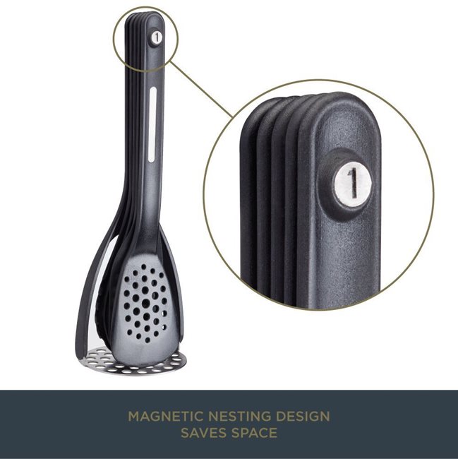 Комплект магнитни съдове за готвене "MasterClass" от 5 части - от Kitchen Craft
