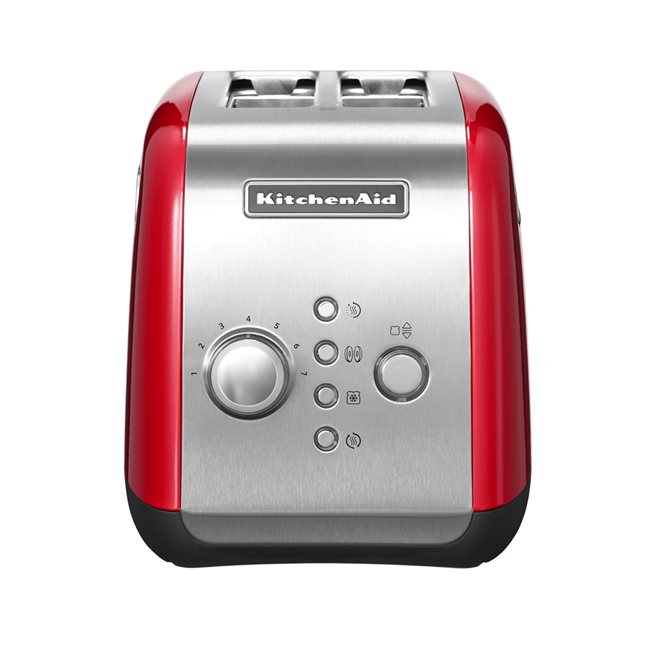 Тостер KitchenAid, 1100W, 2 отделения, Червен