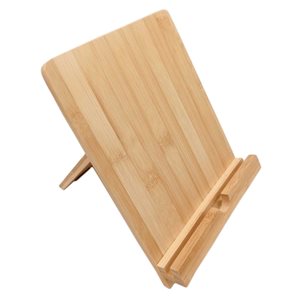 Поставка за таблет/готварска книга, бамбук, 23 × 18 см - Kesper