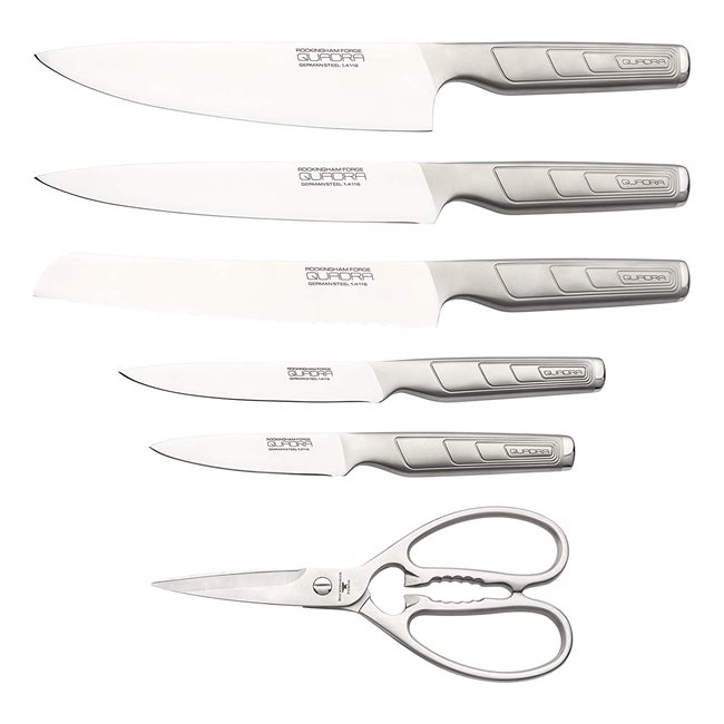 Комплект ножове, 7 броя, стомана, "Rockingham Forge" - Grunwerg