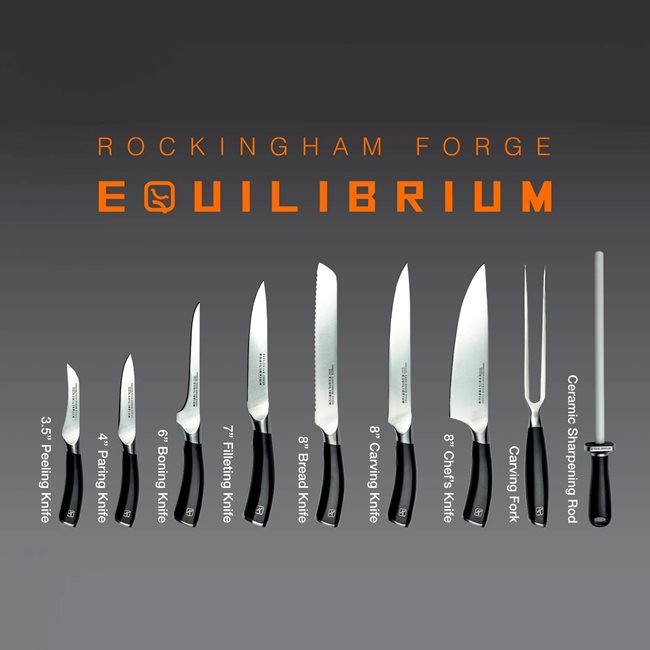 Комплект ножове, 10 броя, "Rockingham Forge равновесие" - Grunwerg