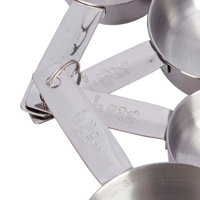 Комплект от 4 лъжици за измерване на съставките, неръждаема стомана – Kitchen Craft