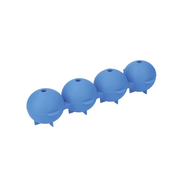Сферична форма за лед, 21,5 × 7 × 4 см, силиконова, синя – производство на Kitchen Craft