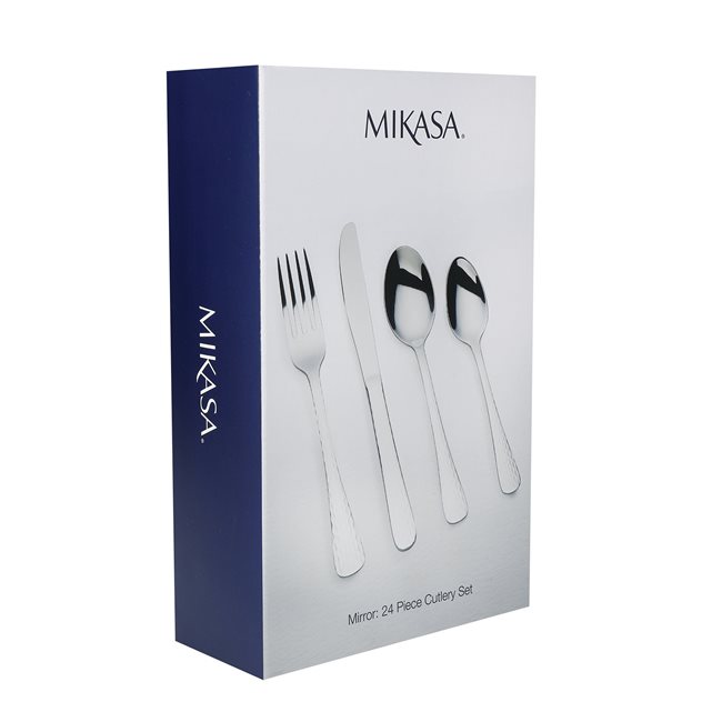 Комплект прибори за хранене, 24 части, неръждаема стомана - Mikasa