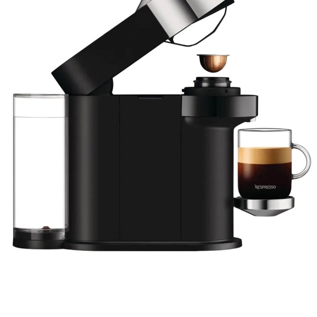 1500 W еспресо машина, "VertuoNext Deluxe", Chrome - Nespresso