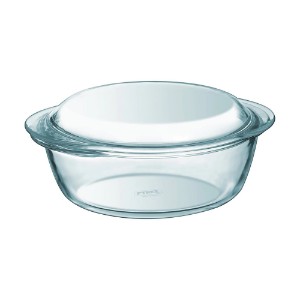 Кръгла чиния, изработена от термоустойчиво стъкло, 3L, "Essentials" - Pyrex