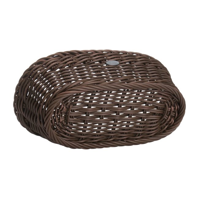 Овална кошница за хляб, 28 х 16 см, кафява - Saleen