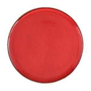 Порцеланова чиния, 28см, "Сезони", червено - Порланд