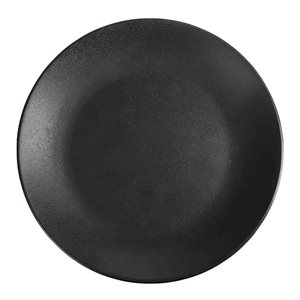 Порцеланова чиния, 30 см, "Сезони", черна - Porland