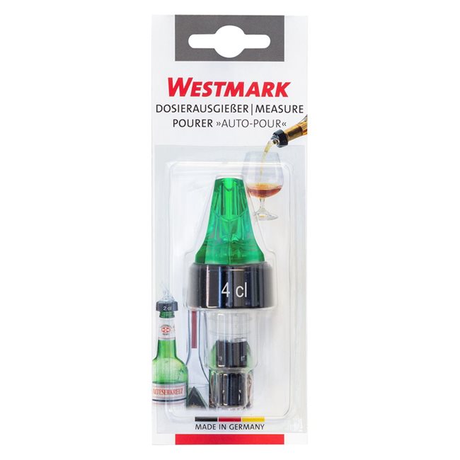 Мерка за наливане на коктейли, 4 cl, зелена - Westmark