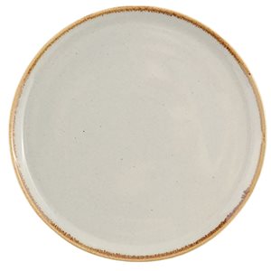 Порцеланова чиния, 32 см, "Сезони", сиво - Porland