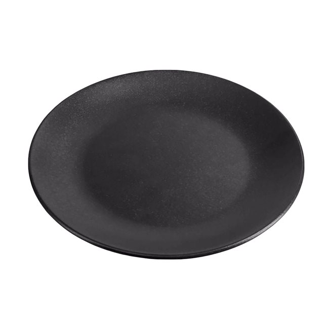 Порцеланова чиния, 28 см, "Сезони", черно - Porland
